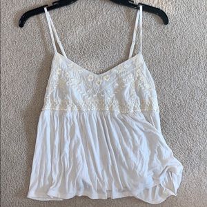 lace flowy tank